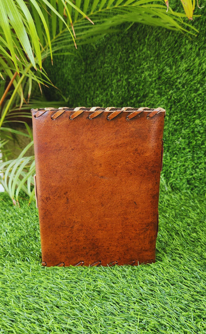 Personalized Leather Hocus Pocus Journal: Handmade Gothic Spell Book with Lock