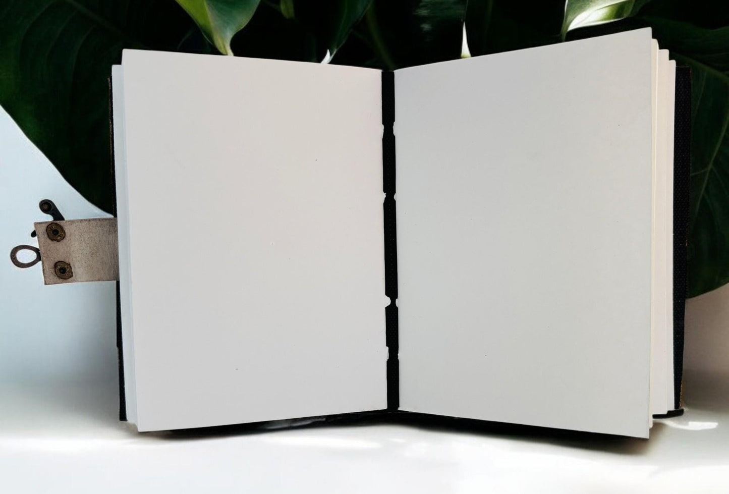 Tree of Life Leather Journal, Handmade Writing Diary, Deckle Edge