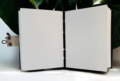 Tree of Life Leather Journal, Handmade Writing Diary, Deckle Edge