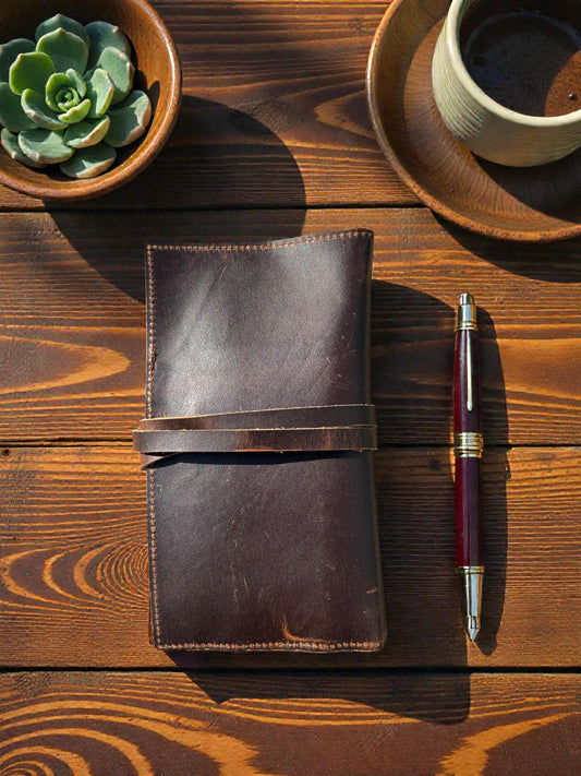 Personalized Leather Brush Roll Case, Artist Tool Organizer